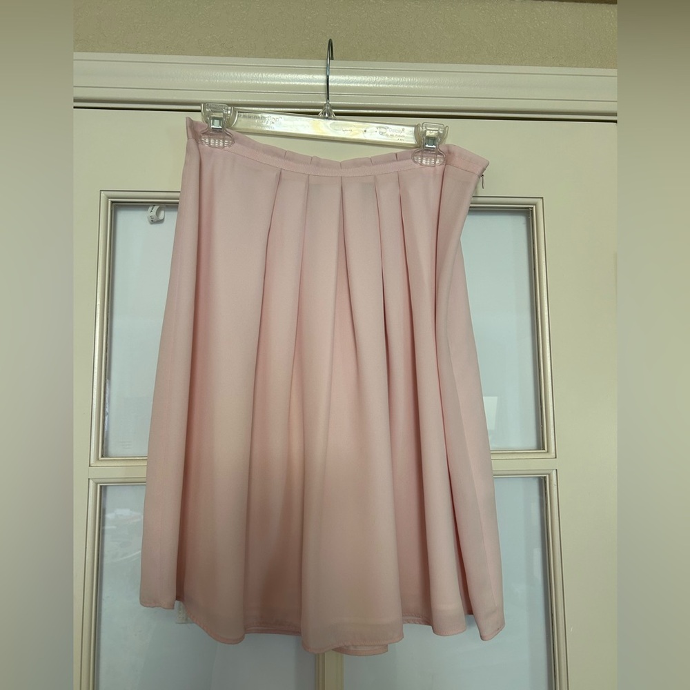 Banana Republic blush pink skirt